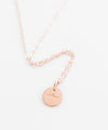 Heartbeat Tiny Coin Necklace