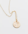 Dandelion Military Child Small Coin Necklace