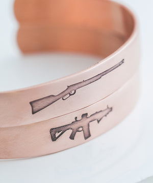 Frontier Rifle Cuff Bracelet