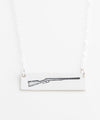 Frontier Rifle Bar Necklace