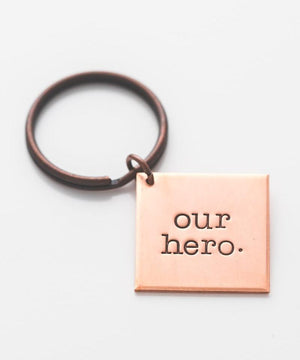 'Our Hero' Key Chain