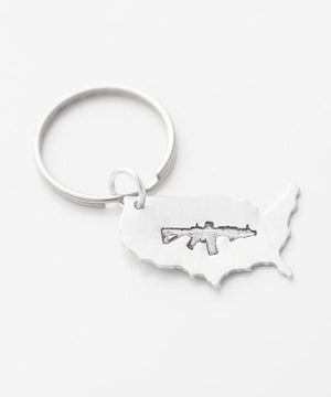 Freedom Rifle USA Key Chain