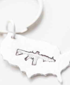 Freedom Rifle USA Key Chain
