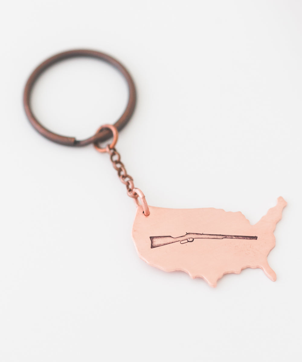 Frontier Rifle USA Key Chain