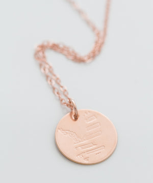 Freedom Forged Eagle Coin Necklace