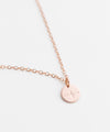 Heartbeat Coin Necklace