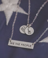 ‘We The People’ Petite Bar Necklace