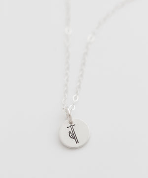 Lineman Tiny Coin Necklace