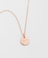 Pistol Tiny Coin Necklace